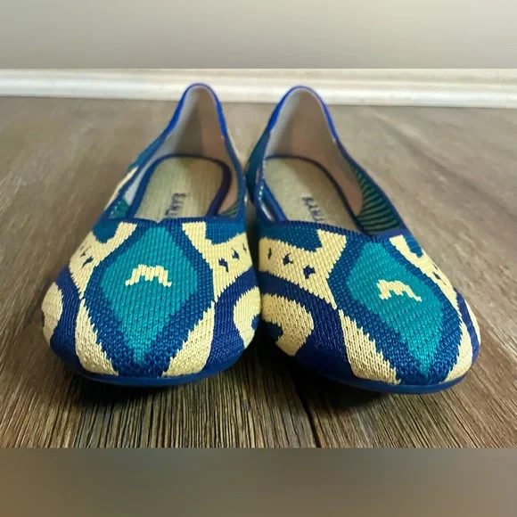Rothy’s Shoes Flats The Flat Women's US 8 Moroccan Retired Ltd. Edition Ballet - Picture 4 of 10